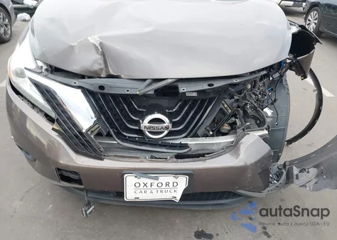 2016 Nissan Murano Sl из США, поврежденный, VIN 5N1AZ2MH4GN108099